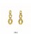 Pendientes oro Nanis con brillantes