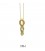 Colgante oro amarillo Nanis con brillantes