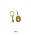 Pendientes oro Nanis con brillantes