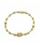 Pulsera oro con diamantes 0,20